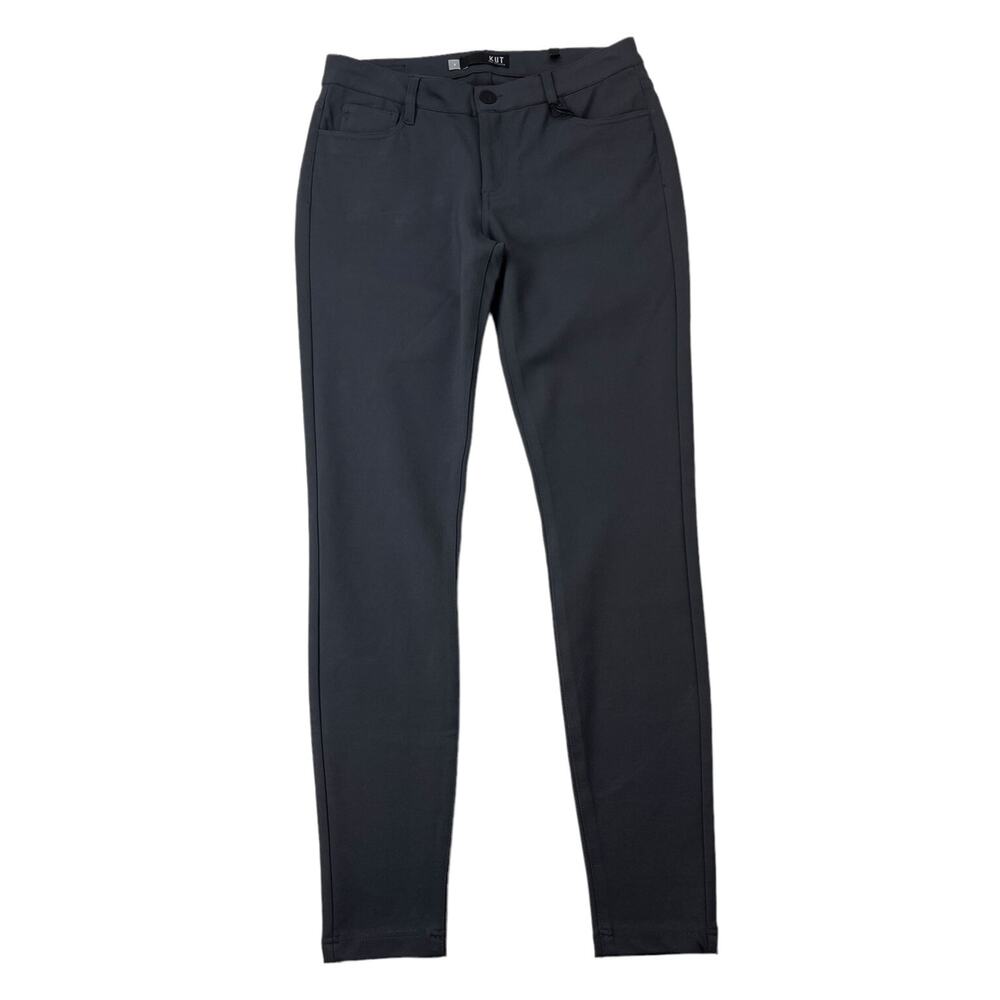 KUT from the Kloth Women's Size 8 Dark Gray Mia Toothpick Skinny Pants NWT